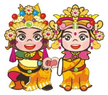 廣澤尊王與妙應仙妃 _蓮花煙供_幸運女神務所