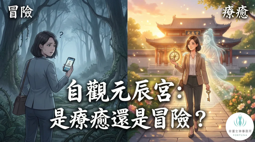 自觀元辰宮教學風險解析:網路DIY教學的盲點與專業引導的重要性。