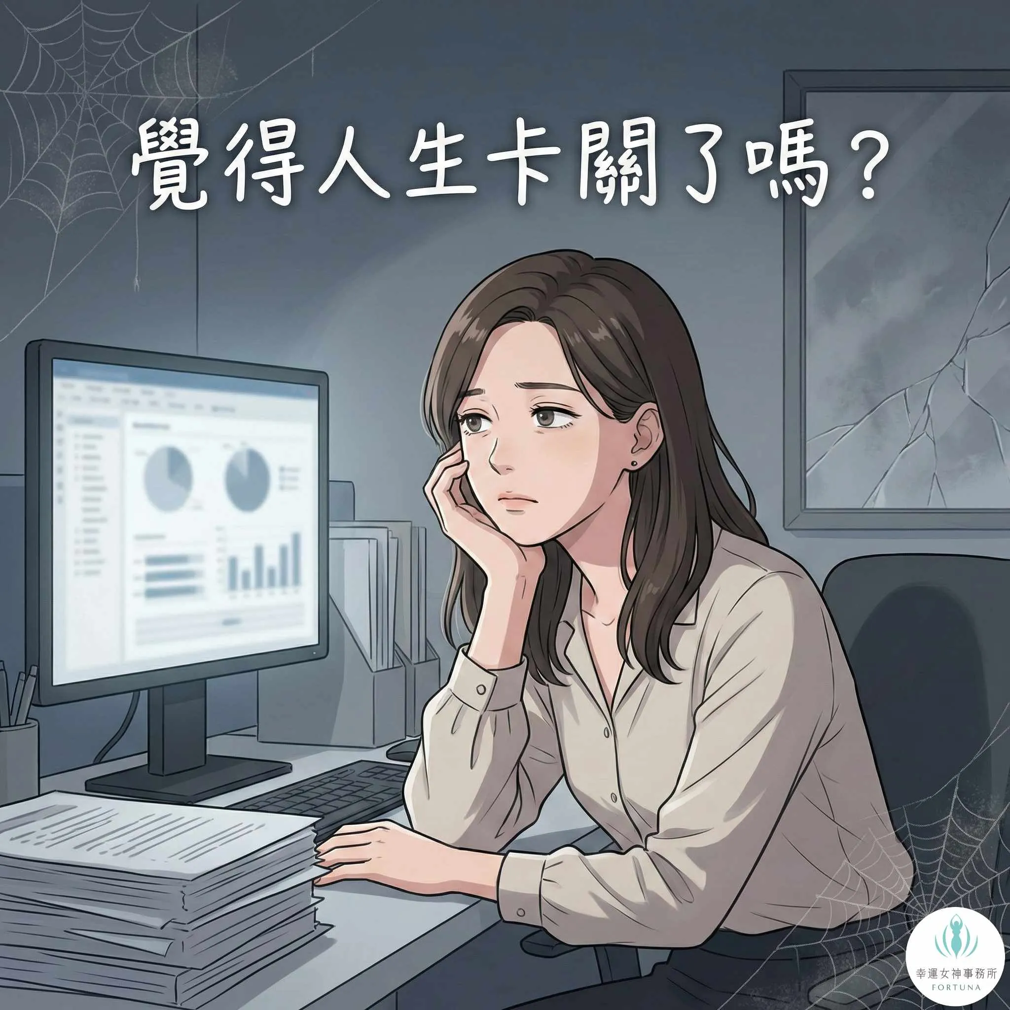 感到人生卡關與運勢低迷的現代女性思考元辰宮原理