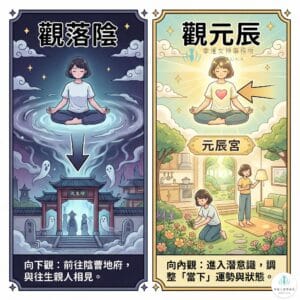 觀元辰宮與觀落陰的不同