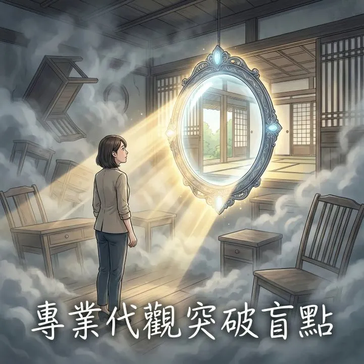 透過專業代觀的魔法透鏡，穿透元辰宮的迷霧與幻象，看清真實格局的漫畫插畫。如何自己觀元辰宮ptt